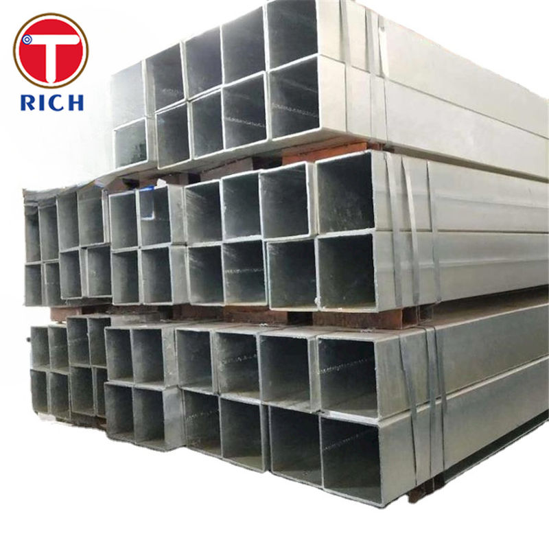 ASTM A179 ERW Welded Steel Tube Galvanized Steel Square Tube For Construction