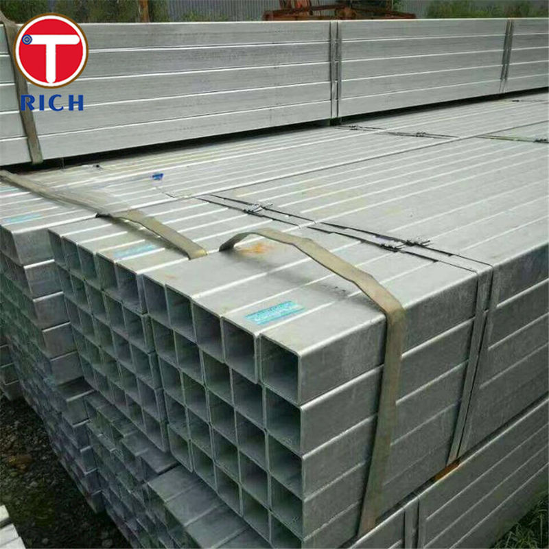 ASTM A179 ERW Welded Steel Tube Galvanized Steel Square Tube For Construction